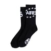 Paired Constellation Sock Black