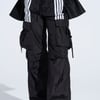 AKIRA Jump Around Track Pants | Black | Size Large