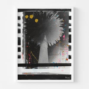 Palm Stripe No. 2 Mixed Media Photograph