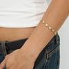 Ballroom Diamonds Bracelet Gold