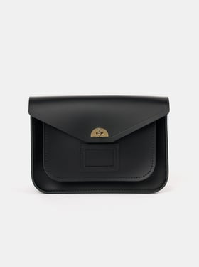 The Twist Lock Satchel - Black