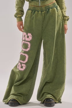 AKIRA Winners Club Wide Leg Jogger Pants | Size XL