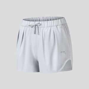 Women's ANTA Run Woven Shorts - Grey / XL