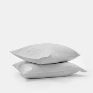 Signature Pillowcases Pillowcase King Calacatta Gray Boutique Hotel Sateen , Luxury Organic Bedding and Sheet Sets , PROSSIONI