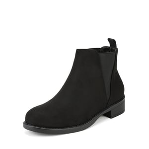 DREAM PAIRS Chunky Low Heel Ankle Booties