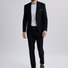 Dario Black Two Piece Suit
