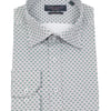 Geometric Print Long Sleeve Shirt