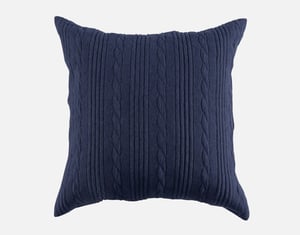 QE Home Kye Euro Sham, Blue, 26" x 26"
