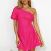 Brunch Loving Mini Dress Pink