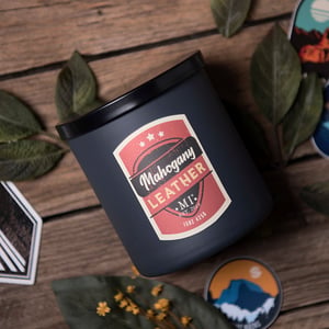 Mahogany Leather, All American Collection, 15 oz - Mahogany Leather / 15oz