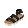 DREAM PAIRS Ankle Strap Espadrille Platform Wedges