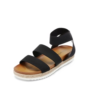DREAM PAIRS Ankle Strap Espadrille Platform Wedges