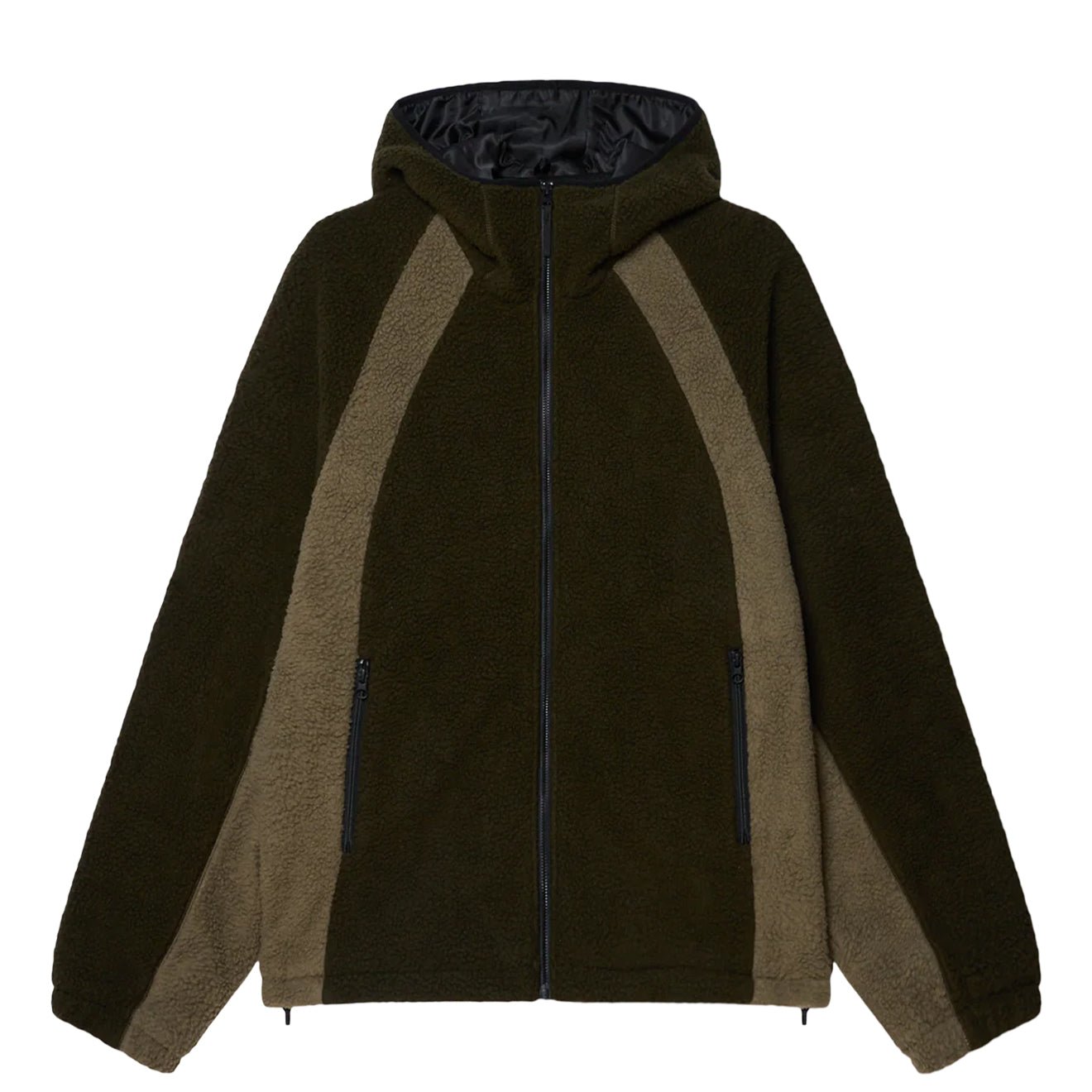 Obey Alta Fleece Jacket Rosin Multi