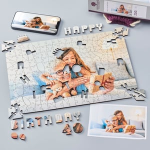 Happy 40th Birthday Landscape - Personalised Puzzle