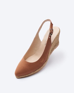 Palomera Canvas Espadrille Wedges