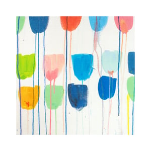 Drippy Tulips Fabric