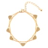 Heart Delicate Bracelet Gold
