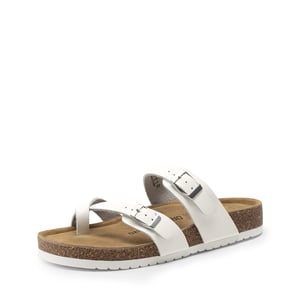 DREAM PAIRS Women   s Slip On Sandals with Arch Support