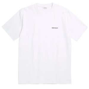 Norse Projects Johannes Standard Logo Tee White