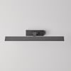 Medium Pelton picture light in black