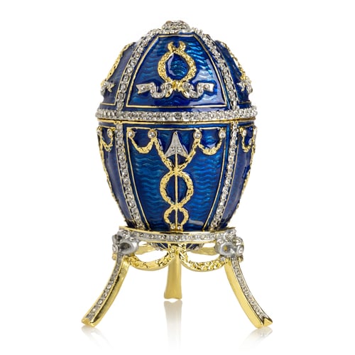 Blue Faberge Egg