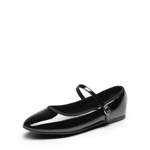DREAM PAIRS Buckle Round Toe Mary Jane Flats