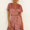 So Yesterday Dress Rose