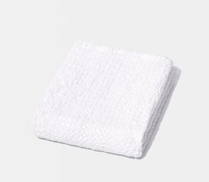 Honeycomb Washcloth - Essential White