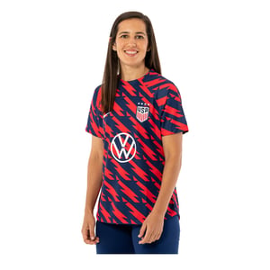Women's Nike USWNT 2023 VW Pre-Match Red Top / 3X