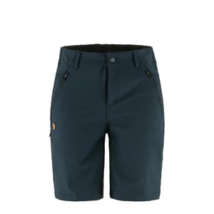 Fjallraven Womens Abisko Trail Stretch Shorts Dark Navy