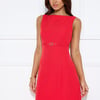 Secret Vows Mini Dress Red