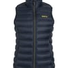 Weird Fish Atissa Lightweight Padded Gilet Navy Blue Size 10