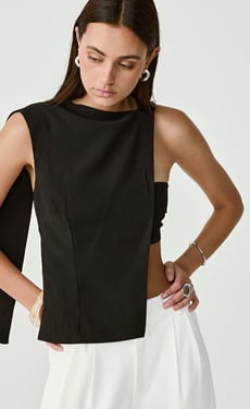 Aiden Top (Black) - US 0