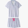 Women's Wild Flowers Polyknit Short Pajama Set