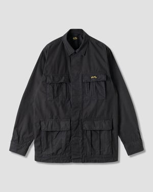 Utility Jacket Black Ripstop - XXL