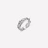 Rome Chain Rings - Silver - 7