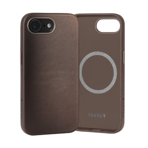 iPhone 16e Slimline Bumper Case - Dark Brown