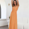 Luxe Vacay Maxi Dress Orange