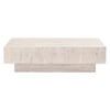 Montauk Whitewash Reclaimed Pine Coffee Table