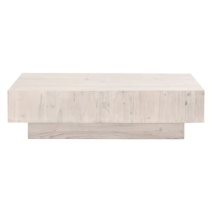 Montauk Whitewash Reclaimed Pine Coffee Table