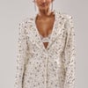 AKIRA Keep It Going Embellished Blazer | Size Small