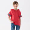 Boys Jersey Number Raglan Hoodie Tee