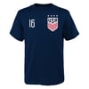 Men's Outerstuff USWNT Lavelle 16 Navy Tee / 2X
