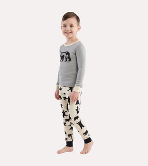 Boys Bear Cub Pajama Set