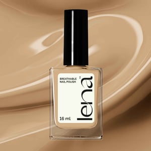 LENA Breathable & Water-Permeable Halal Nail Polish - Feet in Sand - LE89