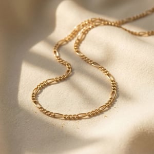 18k Gold Vermeil Plated Everyday Chain Necklace