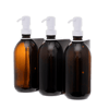 White Triple Wall Mounted Soap Dispenser