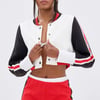 AKIRA New Raye Cropped Bomber Jacket | Size Large