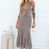 LIONESS Rose Maxi Skirt Ash