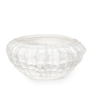 Caspian White Ceramic Bowl